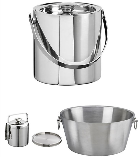Ice Buckets Stainless Steel Group