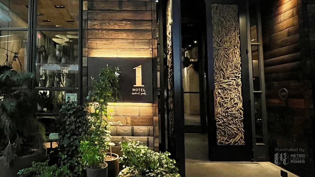 Led At Hotel 1 Central Park Ny