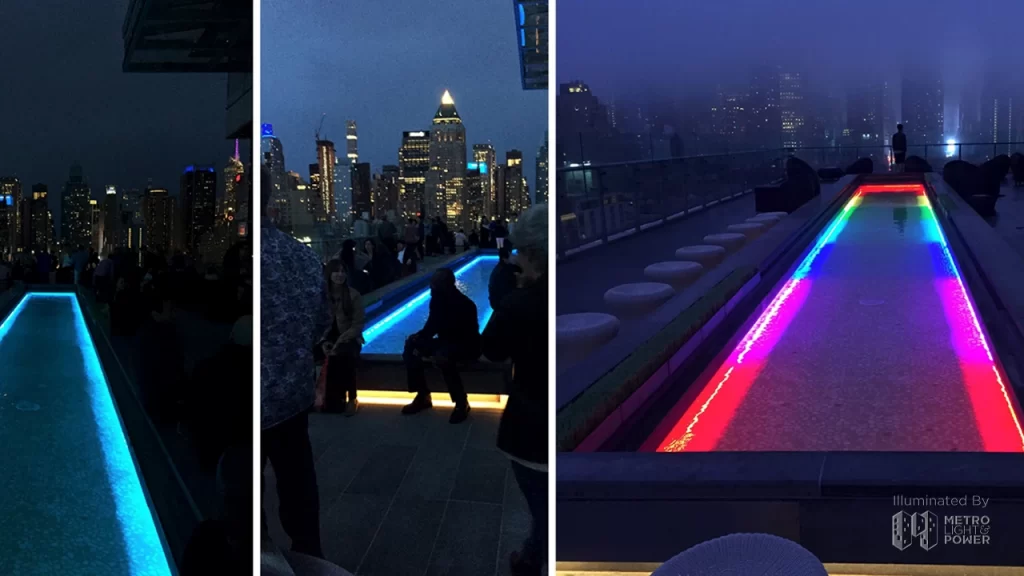 Rgb Led Hotel Pool Roof